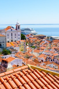 Lissabon - Miradouro das Portas do Sol